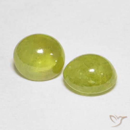 Shop natural 3.74ct Pineapple yellow Sphène gems, ovale, from Sri Lanka at GemSelect. In stock, global shipping!