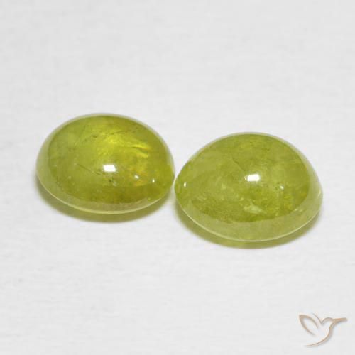 Shop natural 3.74ct Pineapple yellow Sphène gems, ovale, from Sri Lanka at GemSelect. In stock, global shipping!