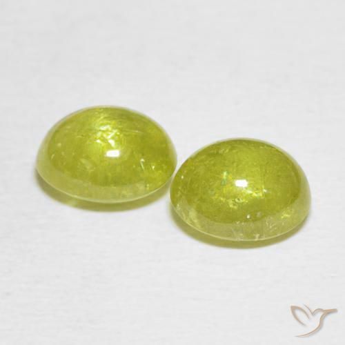 Shop natural 3.79ct Jaune moyen Sphène gems, ovale, from Sri Lanka at GemSelect. In stock, global shipping!