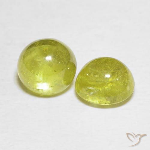 Shop natural 3.07ct Pineapple yellow Sphène gems, ovale, from Sri Lanka at GemSelect. In stock, global shipping!