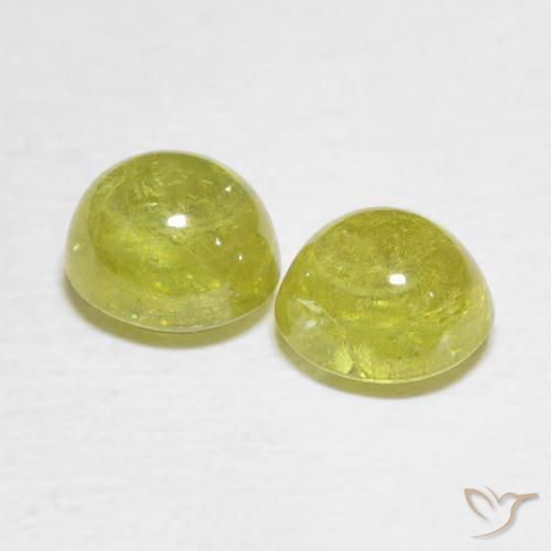 Shop natural 3.07ct Pineapple yellow Sphène gems, ovale, from Sri Lanka at GemSelect. In stock, global shipping!