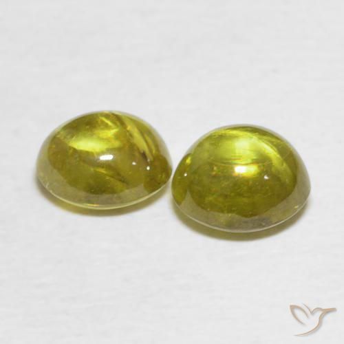 Shop natural 2.64ct Jaune brunâtre Sphène gems, ovale, from Sri Lanka at GemSelect. In stock, global shipping!