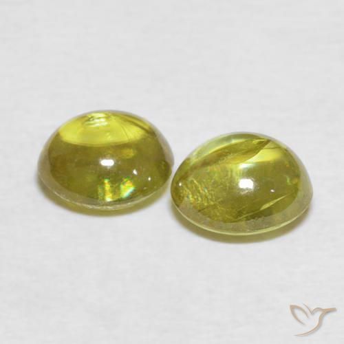 Shop natural 2.18ct Jaune brunâtre Sphène gems, ovale, from Sri Lanka at GemSelect. In stock, global shipping!