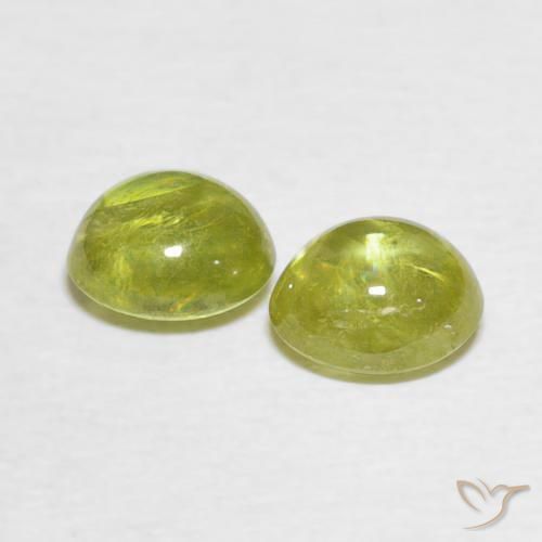Shop natural 1.98ct Pineapple yellow Sphène gems, ovale, from Sri Lanka at GemSelect. In stock, global shipping!
