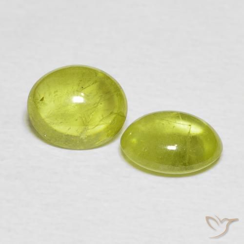 Shop natural 2.57ct Jaune citron léger Sphène gems, ovale, from Sri Lanka at GemSelect. In stock, global shipping!