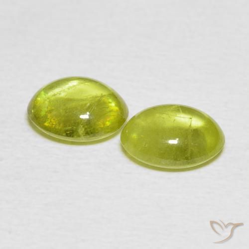 Shop natural 2.57ct Jaune citron léger Sphène gems, ovale, from Sri Lanka at GemSelect. In stock, global shipping!