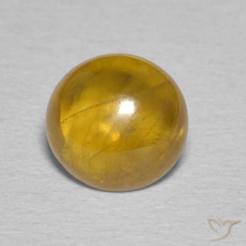 2.08ct Naturel Or Sphène, ovale, Transparent