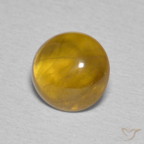 Sphène Or naturelle ovale, 2.08 ct, Transparent
