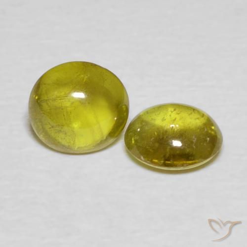 Shop natural 1.57ct Doré terreux Sphène gems, ovale, from Sri Lanka at GemSelect. In stock, global shipping!