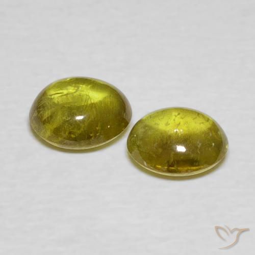 Shop natural 1.57ct Doré terreux Sphène gems, ovale, from Sri Lanka at GemSelect. In stock, global shipping!