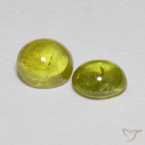 Shop natural 2.65ct Vert jaunâtre Sphène gems, ovale, from Sri Lanka at GemSelect. In stock, global shipping!