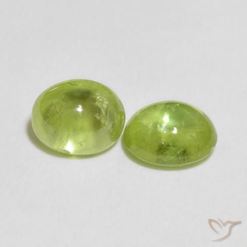 Shop natural 2.73ct Vert moyen Sphène gems, ovale, from Sri Lanka at GemSelect. In stock, global shipping!