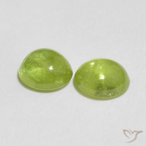 Shop natural 2.07ct Vert moyen Sphène gems, ovale, from Sri Lanka at GemSelect. In stock, global shipping!