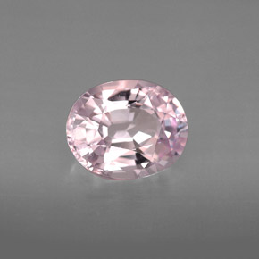 Spinelle violet naturelle coupe ovale, 2,49 ct, VVS-VS