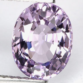 Spinelle violet naturelle coupe ovale, 2,09 ct, VVS