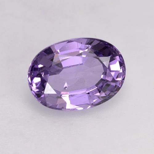 Spinelle Violet raisin naturelle Coupe ovale, 1.17 ct, VVS-VS