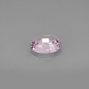 Spinelle pourpre naturelle coupe ovale, 1,27 ct, VVS-VS