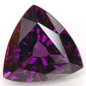 Spinelle violet naturelle trillion, 1,65 ct, VVS
