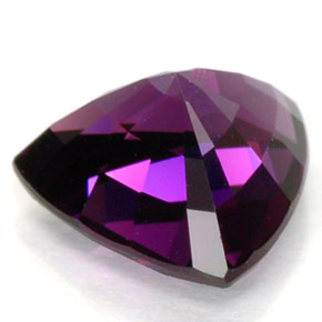 Spinelle violet naturelle trillion, 1,65 ct, VVS