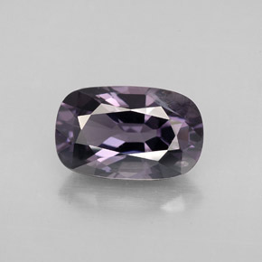 Spinelle violet naturelle coupe coussin, 2,84 ct, VS-SI
