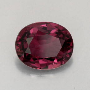 Spinelle rouge naturelle coupe ovale, 2,79 ct, VS-SI