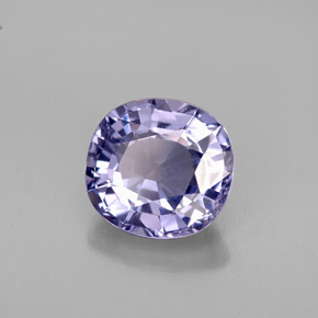 Spinelle violet naturelle coupe coussin, 1,75 ct, VVS