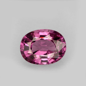 Spinelle rose naturelle coupe ovale, 1,53 ct, VS-SI