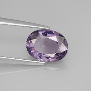 Spinelle violet naturelle coupe ovale, 2,00 ct, SI
