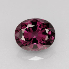 Spinelle violet naturelle coupe ovale, 2,15 ct, VS