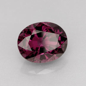 Spinelle violet naturelle coupe ovale, 2,15 ct, VS