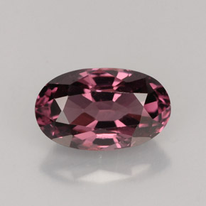 Spinelle rose naturelle coupe ovale, 1,90 ct, VVS