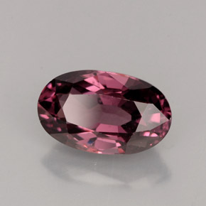 Spinelle rose naturelle coupe ovale, 1,90 ct, VVS
