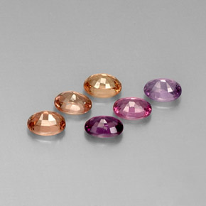 Achetez naturel ct multicolore spinelle gems, coupe ovale, en provenance tanzanie chez gemselect. en stock, livraison internationale!