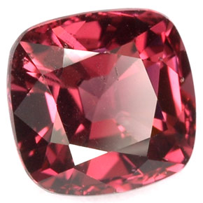 Spinelle rose naturelle coupe coussin, 1,93 ct, VS