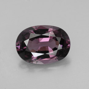 Spinelle violet naturelle coupe ovale, 1,88 ct, VS