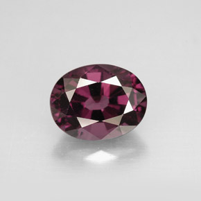 Spinelle violet naturelle coupe ovale, 2,36 ct, VS-SI