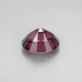 Spinelle violet naturelle coupe ovale, 2,36 ct, VS-SI