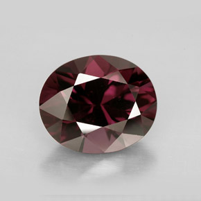 Spinelle violet naturelle coupe ovale, 4,95 ct, VVS-VS