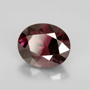 Spinelle violet naturelle coupe ovale, 4,95 ct, VVS-VS