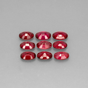 Achetez naturel ct rouge spinelle gems, coupe ovale, en provenance myanmar (birmanie) chez gemselect. en stock, livraison internationale!