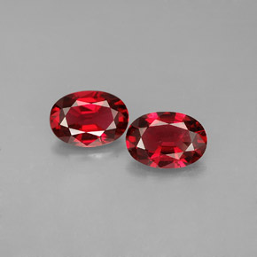 Achetez naturel ct rouge spinelle gems, coupe ovale, en provenance myanmar (birmanie) chez gemselect. en stock, livraison internationale!