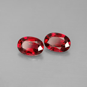 Achetez naturel ct rouge spinelle gems, coupe ovale, en provenance myanmar (birmanie) chez gemselect. en stock, livraison internationale!