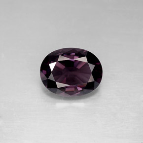 Spinelle violet naturelle coupe ovale, 2,32 ct, VVS-VS