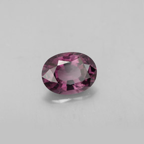 Spinelle violet naturelle coupe ovale, 1,44 ct, VS