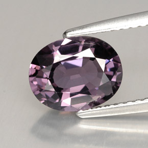 Spinelle violet naturelle coupe ovale, 1,99 ct, VVS-VS