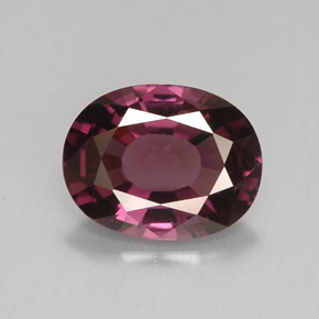 Spinelle rose naturelle coupe ovale, 1,81 ct, VS