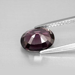 Spinelle violet naturelle coupe ovale, 2,10 ct, VVS
