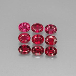 Achetez naturel ct rouge spinelle gems, coupe ovale, en provenance myanmar (birmanie) chez gemselect. en stock, livraison internationale!