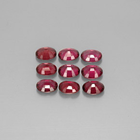 Achetez naturel ct rouge spinelle gems, coupe ovale, en provenance myanmar (birmanie) chez gemselect. en stock, livraison internationale!