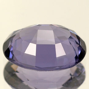 Spinelle violet naturelle coupe ovale, 2,55 ct, VVS
